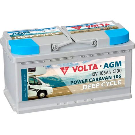 Batería Para Caravana Volta POWER CARAVAN 105 12V 105Ah (1/3)