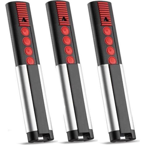 Lot de 3 télécommandes de porte de voiture 868 MHz pour Sommer 4020 TX03-868-4, 4020V000, 4025V000, 4026V000, 4026V000, 4 canaux, émetteur portatif (1/4)