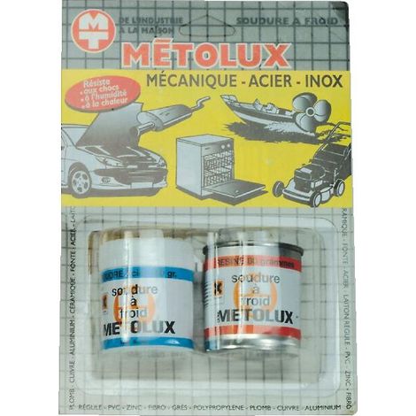 Colle à soudure à froid pour acier – Adhérence durable – Résines plastiques liquides – Étanchéité tous métaux – P-Pro