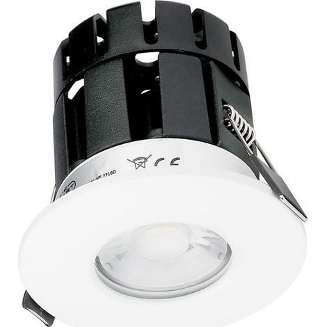 Foco empotrable LED COB redondo 3 en 1 V-TAC de 10 W, resistente al fuego, con Bluetooth, IP65, regulable (1/5)