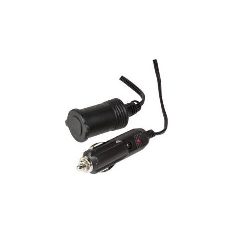 Cable alargador para encendedor de cigarrillos LogiLink de 3 m, 12 V, con fusible, color negro, para coche. (1/4)