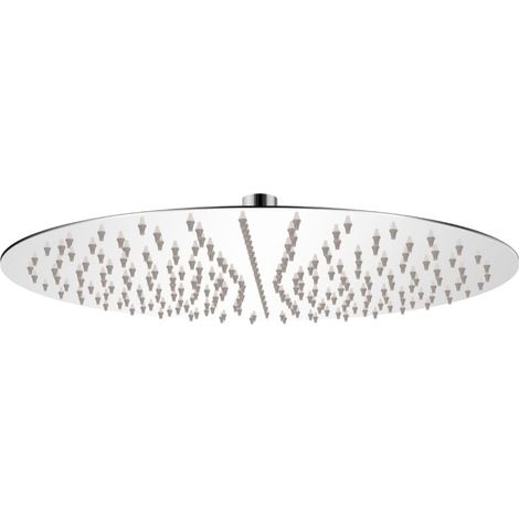 Tête de douche Pomme de douche Pommeau de Douche plongeante ronde en acier inoxydable 40 cm BXZ5196 (1/5)