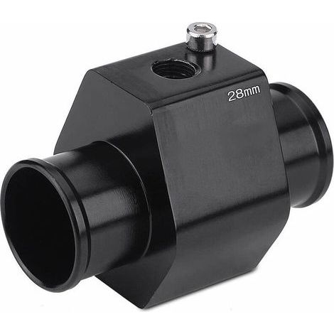 Capteur de Température de l'Eau, Adaptateur de Jauge de Tuyau de Température de l'Eau de Voiture Sonde de Température Joint de Radiateur(28MM) (1/4)