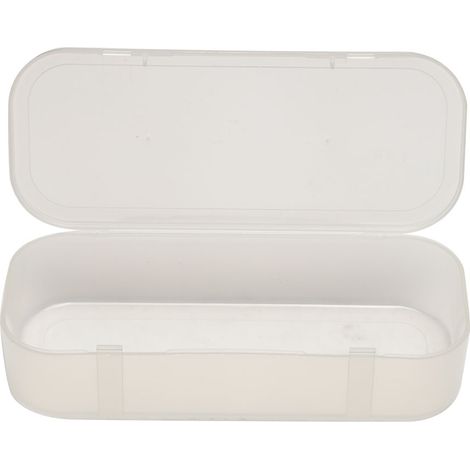 Petite boîte de rangement translucide pour outils de tatouage, étui organiseur d'accessoires (1/5)