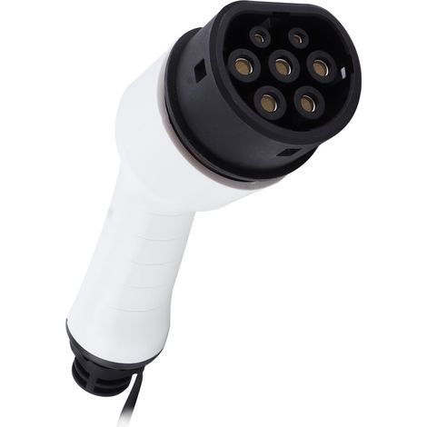 Applicable Adaptateur de Charge EV, Prise Femelle de Chargeur EV Anti-Abrasion Antichoc pour l'extérieur pour l'intérieur pour Type 2 PHEV (1/4)