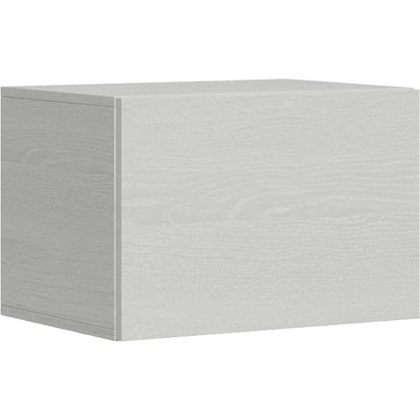 Abattant L.60 H.40 P.39,2 Frêne Blanc