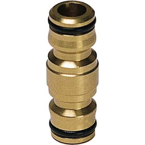 RACCORDO RAPIDO PAPILLON GIUNZIONE 2 INNESTI MASCHIO IN OTTONE (39804) (1/2)