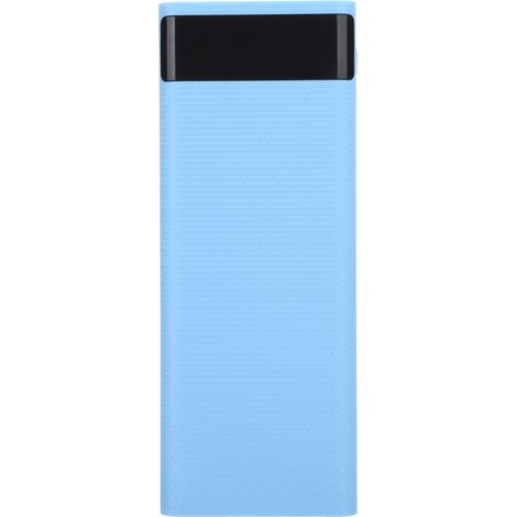 Boîtier de batterie externe 8x18650 à charge rapide, kit de montage USB, boîtier de charge bleu (1/5)