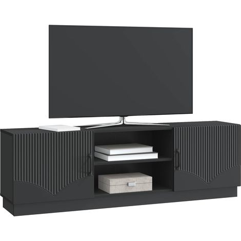 Maison Exclusive - Mobile TV Nero 150 x 31 x 47 cm Legno ingegnerizzato
