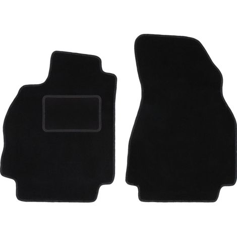 Tapis avant noirs pour Renault Megane II berline (2002-2008) (1/5)