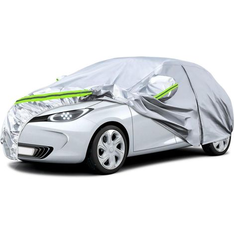 Autoabdeckung für Renault Zoe 2012-2024, wasserdicht, Allwetterschutz, mit Reißverschlusstür (1/5)