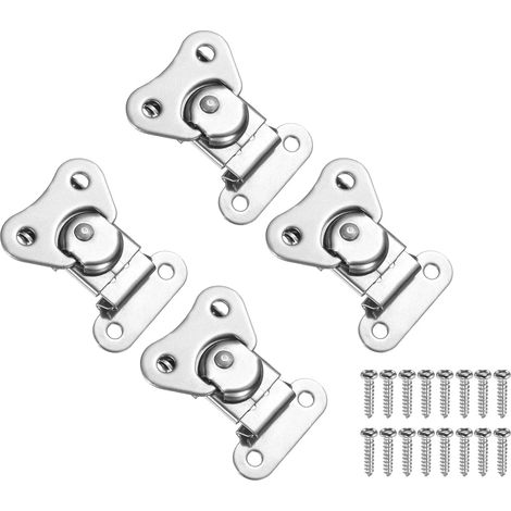 1.97x1.5" Verrou Papillon À Ressort, 4Pcs 304 Acier Inoxydable Verrou Papillon (1/5)