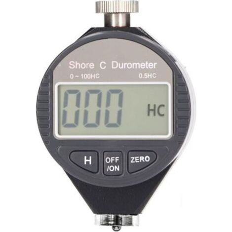 Testeur de Dureté Numérique Portable, 0-100 Shore Type A/C/D Duromètre avec écran LCD pour Caoutchouc, Pneu, Plastique, Plastique Thermique, Revêtement de Sol(C),de dyk.