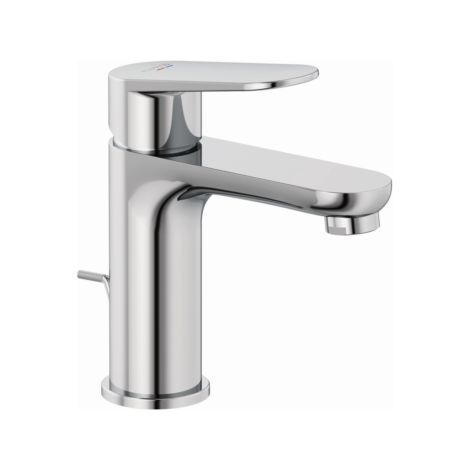 Kludi X1 100 Waschtischarmatur 322880575 mit Ablaufgarnitur, chrom (1/2)