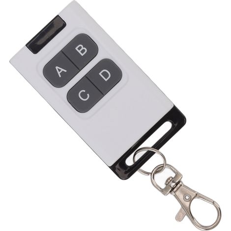Télécommande universelle 433 MHz avec clonage et 4 touches pour porte de garage électrique. (1/5)