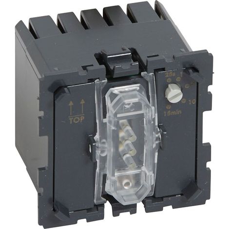 interrupteur temporisé - 2 fils - sans neutre - 1000w - legrand céliane cm0077