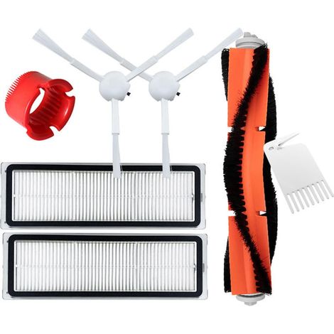 Ersatzteile, Zubehör für Xiaomi Saugroboter S5 Max S6 Max S6 Pure S6 MaxV S50 S51 S55 S60 S65 S5 S6 Staubsauger-Teile Zubehör Kit HEPA Filter, Hauptbürste, Seitenbürste - 7 teilig (1/5)