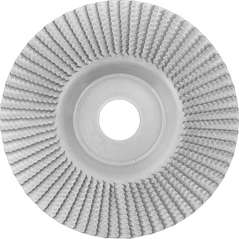 Disque à sculpter le bois, roue de façonnage 125 mm en carbure de tungstène, accessoire pour le travail du bois argenté (1/5)