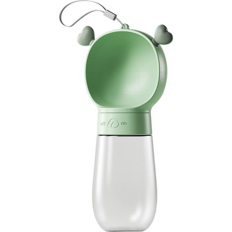 Gourde pour chien portable, idéale pour les voyages et les activités de plein air. (1/4)