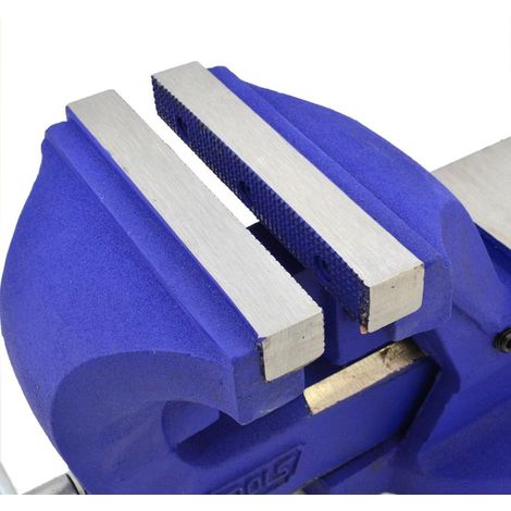 Awtools Tornillo de banco rotativo 360° con mordazas intercambiables (1/3)