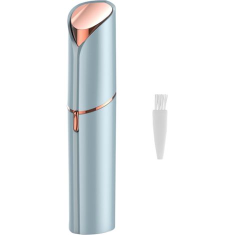 Épilation Visage Femme Épilateur Électrique Format Rouge à Lèvres Portable Rechargeable USB Corps Rasoir Doulance Réduite (1/5)