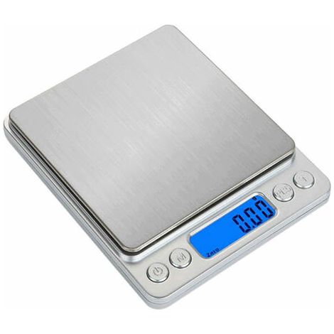0.1G / 3Kg 2Kg 1Kg Balance De Cuisine Électrique Précise, Balance à Café, Poids Des Aliments, Balances Postales, Mesure De La Balance Multifonction En Grammes Et En Onces Pour La Cuisson, 0.1G / 3Kg - (1/5)