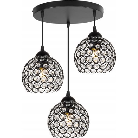 LAMPADA A SOSPENSIONE DA SOFFITTO LAMPADARIO CRISTALLO DA SOFFITTO (1/5)