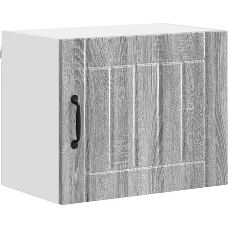 Maison Exclusive - Armario de Pared LUCCA Gris Sonoma 50 x 31 x 4