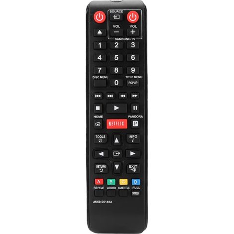 Télécommande de remplacement AK59-00146A pour lecteur Blu-ray Samsung