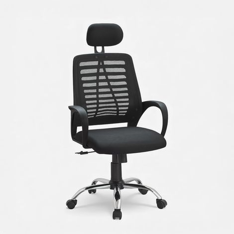 Chaise de bureau pivotante en maille Evolve (1/5)