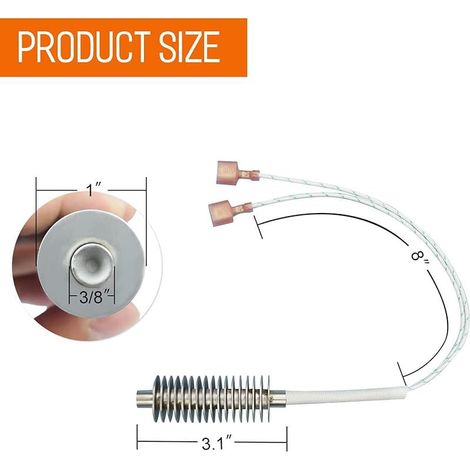 Allumeur 3-20-677200 pour poêle à granulés Harman P68, XXV, P43, P61, 17 ailettes. Compatible avec les références Harman 1-10-06620, 3-20-06783 et 3-20-677200. Pièce détachée pour réservoir à granulés
