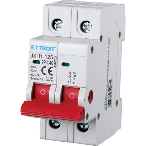 2-poliger lasttrennschalter 40a 220v ettroit jx424000 industrieeinsatz