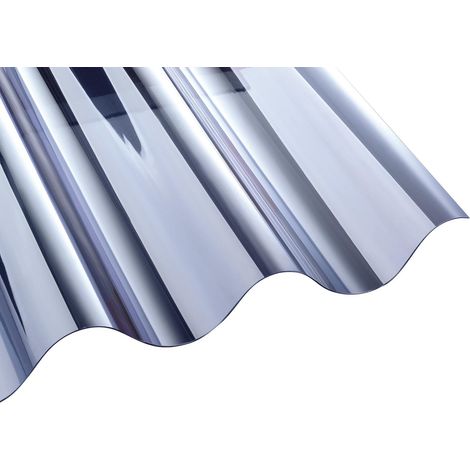 PVC Wellplatte 177/51 Welle 6 1100 x 1250 x 1,2 mm, glasklar