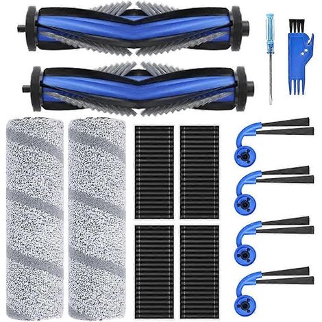 Pour Ecovacs Deebot X11 Pro Omni / X11 Pro / X11 Pièces de rechange Brosse d'aspirateur Filtre HEPA Chiffon de nettoyage() (1/4)