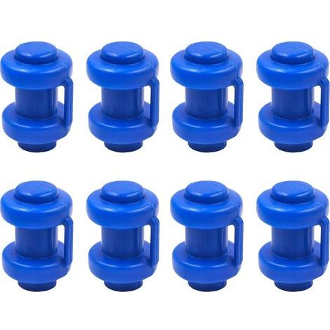 Capuchons De Pôle De Trampoline, Capuchons de poteaux pour poteaux de Filet de Trampoline, Filet de Sécurité Pièce de Rechange, Casquette de pôle (1/5)