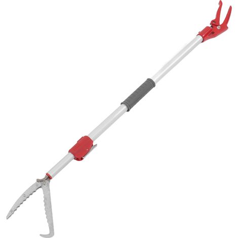 Aquarium Tongs Telescopic Long Aluminum Alloy Pick Up Tweezers Tool for Snake Eel (1/5)