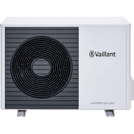 Vaillant aroTherm Split plus Luft-Wasser-Wärmepumpe VWL 75/8,2 AS S2, R32, 5,07kW bei A7/W35, SoundSafeSystem