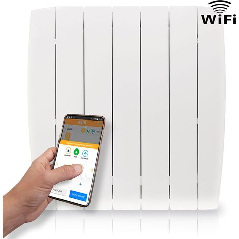 Emisor Cerámico WiFi de Bajo Consumo OPTIMA750 WIFI (750W) - Programable - ALEXA y GOOGLE