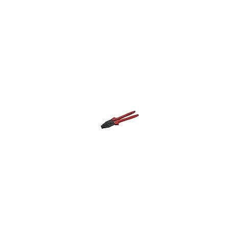 Cimco 104200 Alicate de crimpar negro para terminales de cable