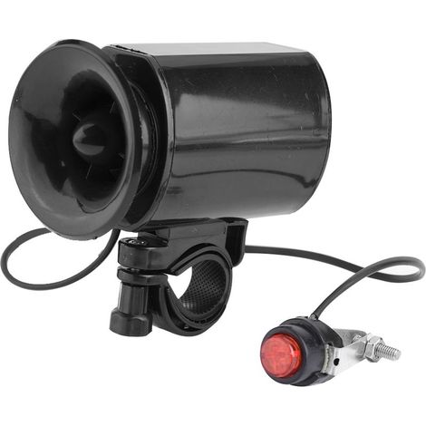 Sonnette électronique vélo 6 sons super puissants haute qualité, alarme sonore vélo (1/5)
