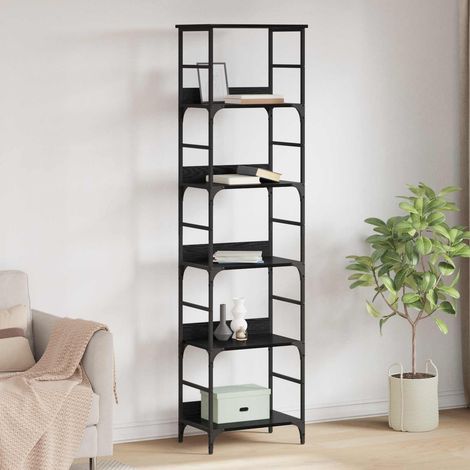 Étagère Chêne noir 50 x 33 x 188,5 cm Bois d'ingénierie vidaXL