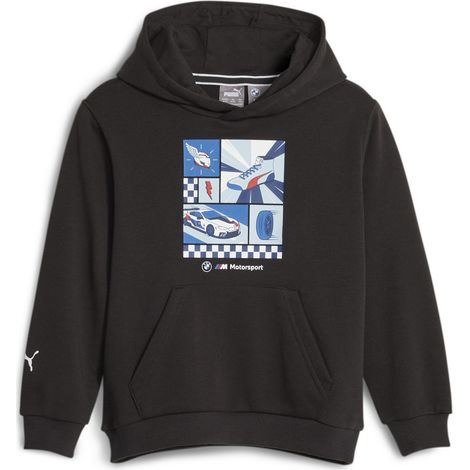 Puma BMW MMS Kinderhoodie schwarz 62126501 r 98