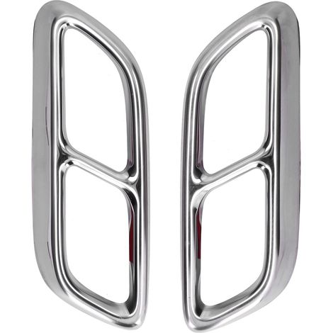 Bouche d'échappement inox 4 sorties pour Cadillac CT5 2019-2020, lot de 2 pièces (1/5)