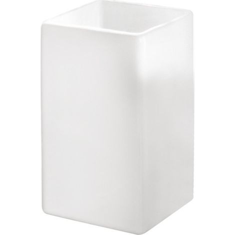 Kleine Wolke 5045114852 Flash Gobelet à Dents Céramique Blanc 40 x 30 x 10 cm (1/4)
