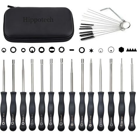 Lot de 14 outils de réglage de carburateur avec vis Vis à tête hexagonale pour petit moteur à 2 temps pour Poulan Remplacement pour Husqvarna pour STIHL pour Echo tronçonneuse Trimmer (1/5)