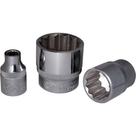 C.K T4690M 15 Esagono esterno Inserto a bussola 15 mm 1/2 (12.5 mm) (1/2)