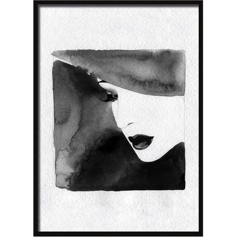 Bildplakat im Rahmen 43x33 cm Moda P715 (1/4)
