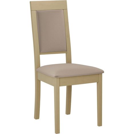 Silla Victorville 340, Roble Sonoma, 93x47x53cm, Tapiz, De madera, Madera (1/4)