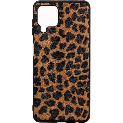 Coque arrière rigide pour Samsung Galaxy A22 4G - Motif léopard - Marron - Étui de protection (1/4)