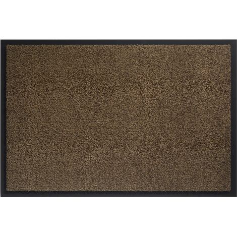 Tappeto di asciugatura Twister 60x90cm marrone teak (1/2)